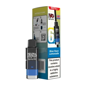 Blue Razz Lemonade IVG SAVR Refill Pack