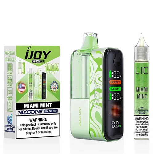 iJoy XP Miami Mint Nixodine Disposable Kit