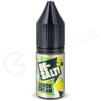 Lemon & Cream Nic Salt E-Liquid by Re Salt