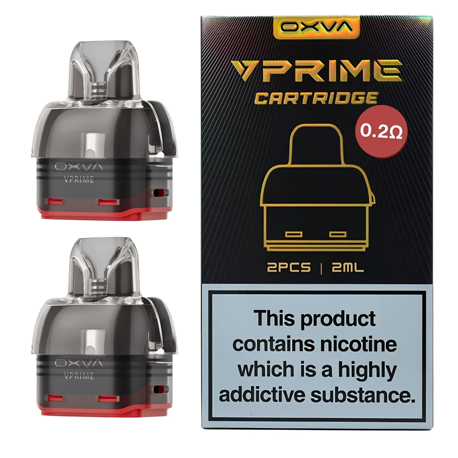 OXVA VPRIME Replacement Pod Cartridges (2 Pack) - Image 2