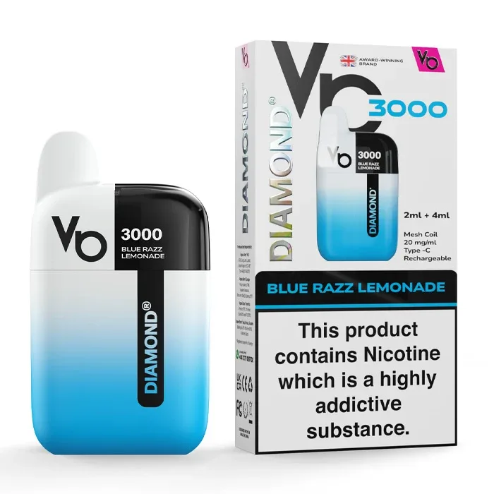 Vapes Bars Diamond 3000 Prefilled Pod Kit - Image 2