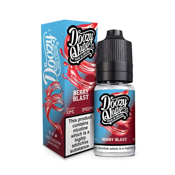 Doozy Vape Cool Collection Berry Blast 10ml E-Liquid - Image 2
