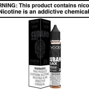 CUBANO BLACK BY VGOD SALT 30ML