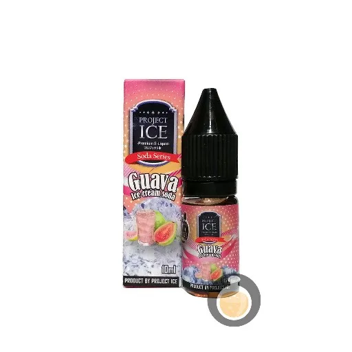 Project Ice Soda Series – Guava Ice Cream Soda Salt Nic