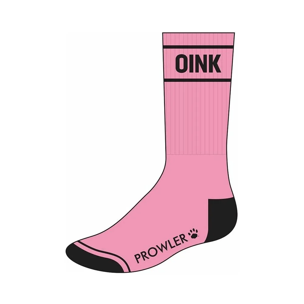 Prowler RED Oink Socks Pink