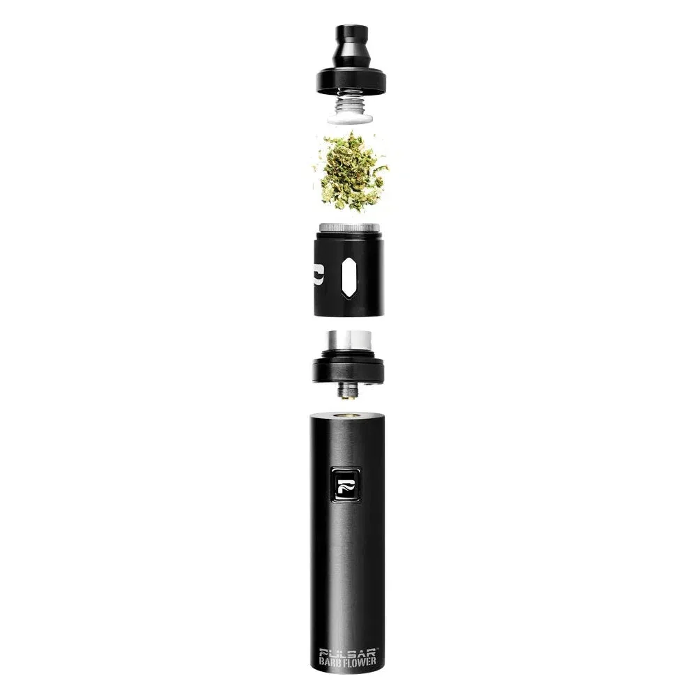 Pulsar Barb Flower Dry Herb Electric Pipe Kit Vaporizer Black - Image 2