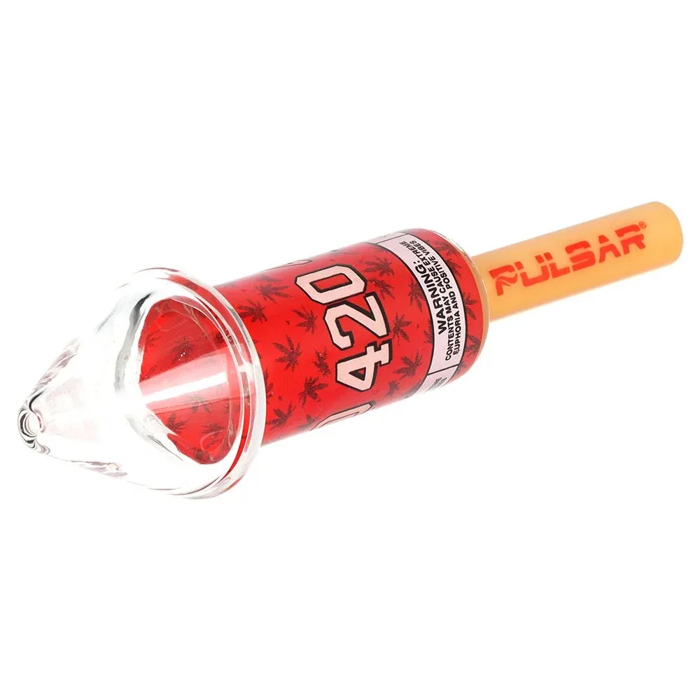 Pulsar Bottle Rocket Glass Joint & Cone Holder - 6.5" - Image 2
