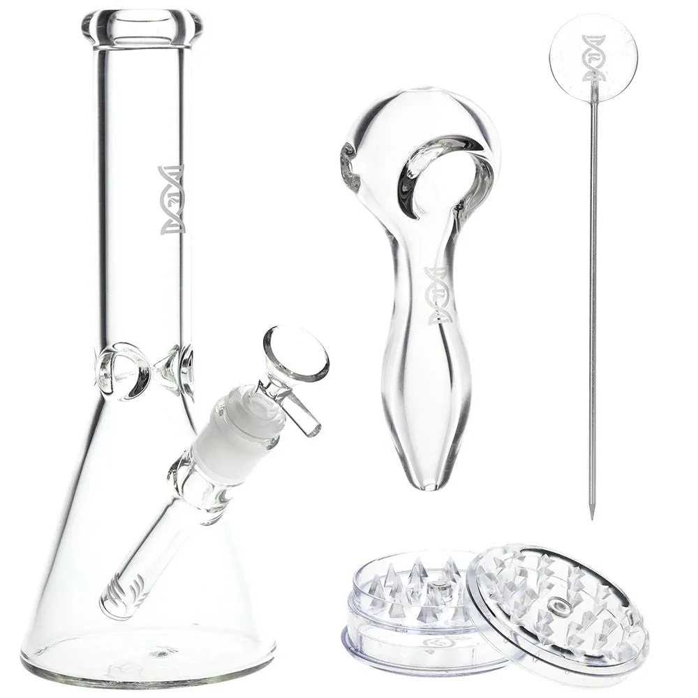 Pulsar CORE Glass Beaker Water Pipe Smoker Set - 10" / 14mm F