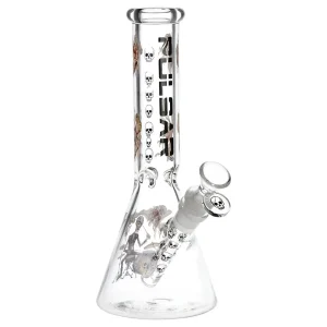Pulsar Give the Drummer Some Beaker Glass Water Pipe - 9.75" / 14mm F