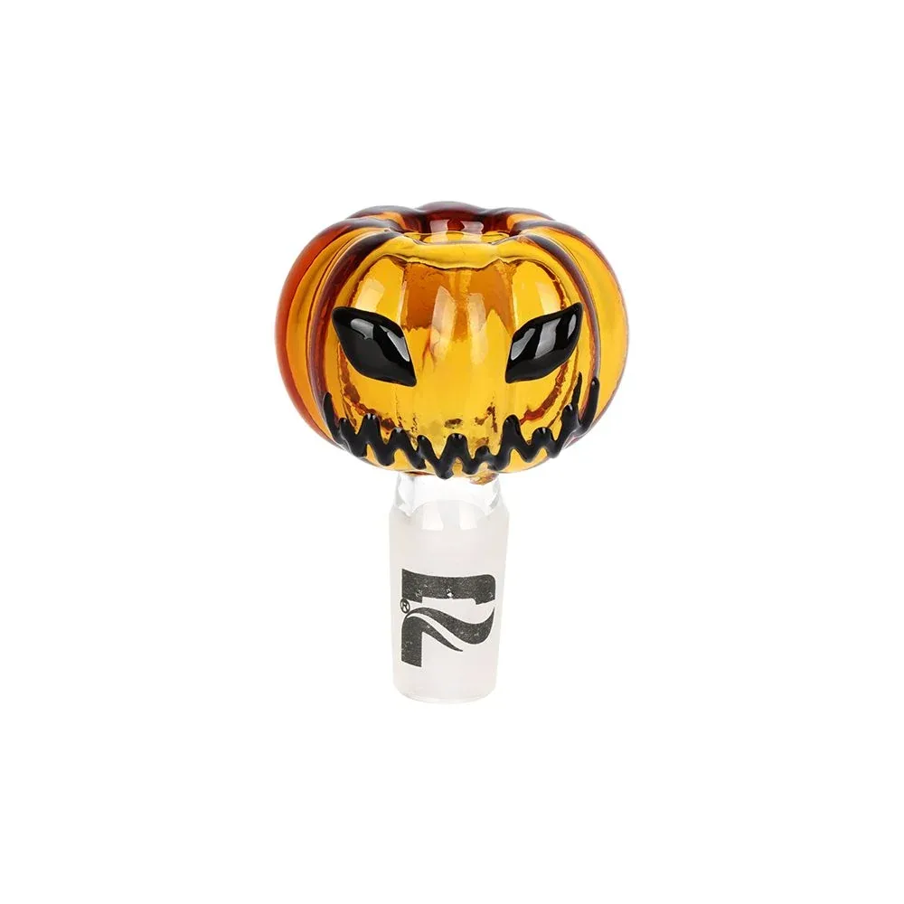 Pulsar Halloween Ball Herb Pipe Glow Duo - 10" / 14mm F - Image 2