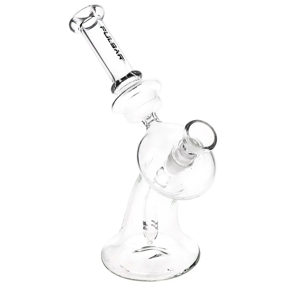 Pulsar Kicked Back Glass Water Pipe - 7.75" / 14mm F