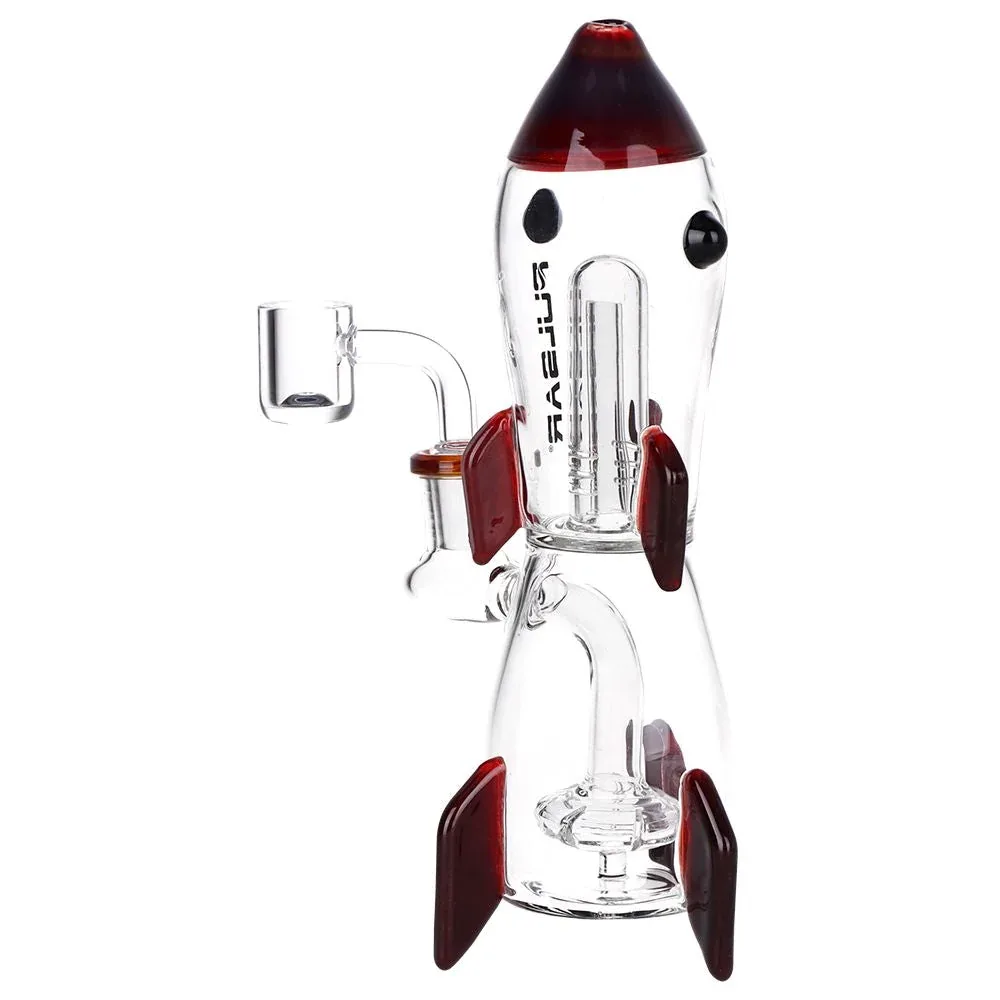 Pulsar Rocket Ship Glass Dab Rig - 8.25" / 14mm F - Image 2