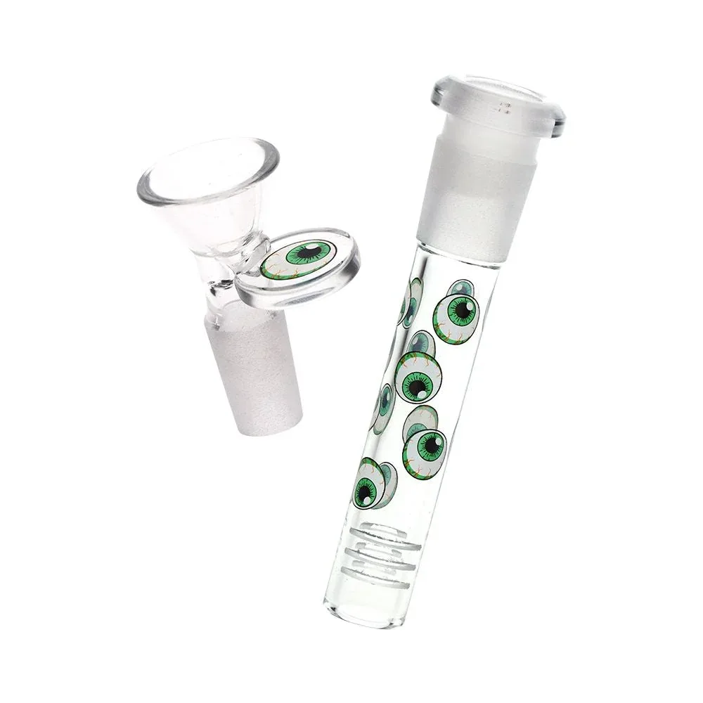 Pulsar Scary Kitty Beaker Glass Water Pipe - 8.5" / 14mm F - Image 2