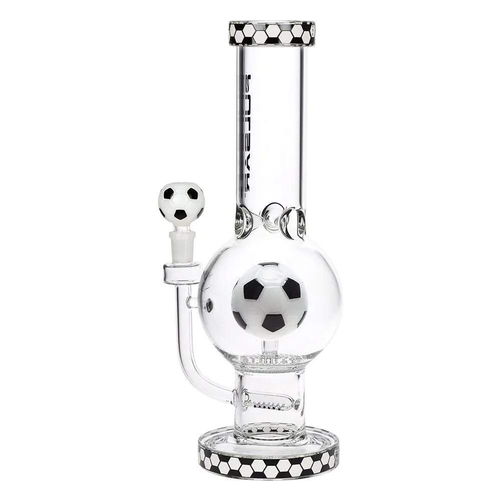 Pulsar Soccer Celebration Bubble Base Glass Water Pipe - 12.6" / 14mm F - Image 2