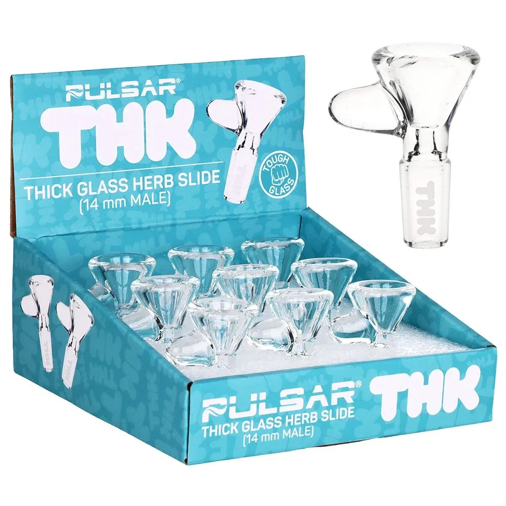 Pulsar "THK" Glass Herb Slides - 14mm M 9ct