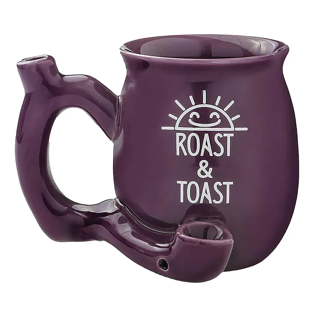 PURPLE CHUBBY PREMIUM ROAST & TOAST PIPE MUG - Image 2