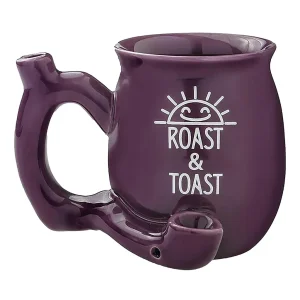 PURPLE CHUBBY PREMIUM ROAST & TOAST PIPE MUG