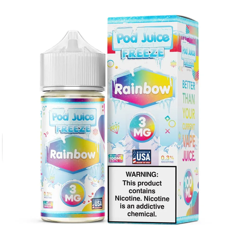 Rainbow Freeze Pod Juice 100mL