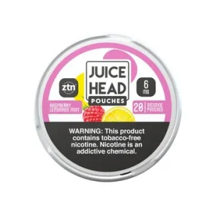 Raspberry Lemonade Mint | Nicotine Pouches | Juice Head