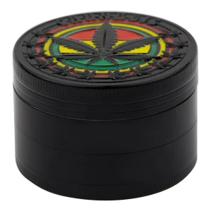 Rasta Leaf Grinder - 52mm