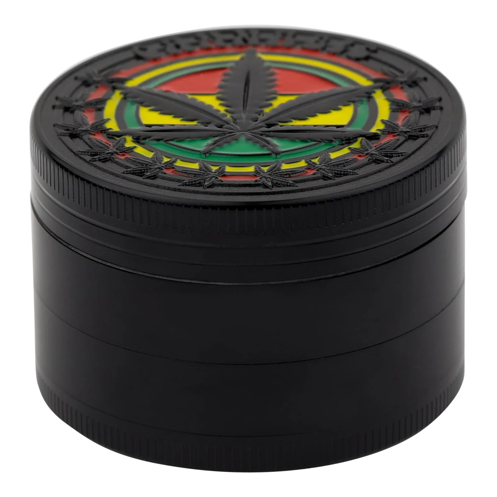Rasta Leaf Grinder - 52mm