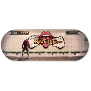 Raw Large Metal Skate Deck Rolling Tray NYC Graffiti