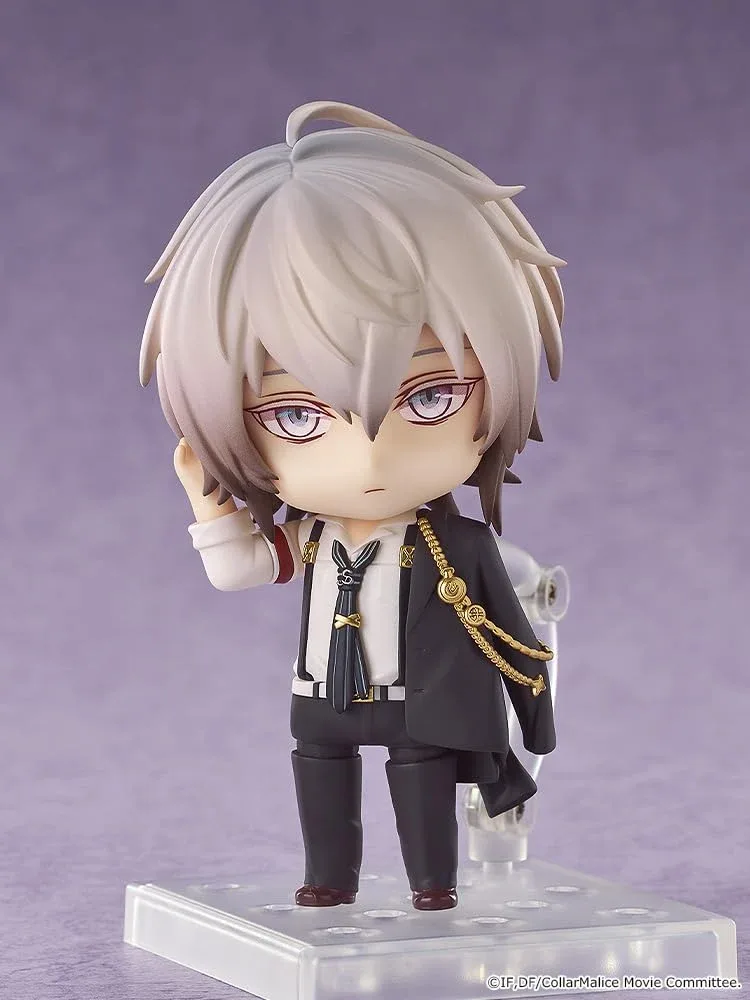 Red Orange Nendoroid Okazaki Kei from Collar X Malice Deep Cover Movie - Image 2