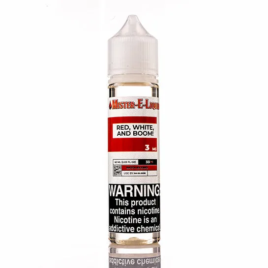 Red, White, and Boom – Mister E-Liquid