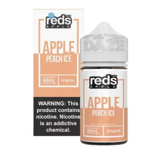 Reds E-Juice Peach Ice 60ml Vape Juice - 0mg