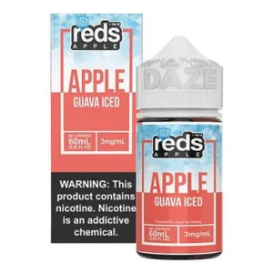 Reds Guava Iced | Reds Apple Ejuice by 7 Daze | 60ml