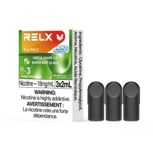 Relx Pod Pro 2 Green Grape Ice