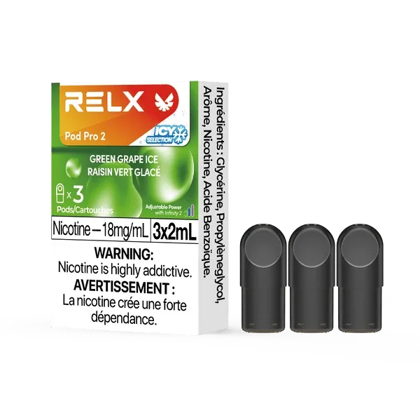 Relx Pod Pro 2 Green Grape Ice