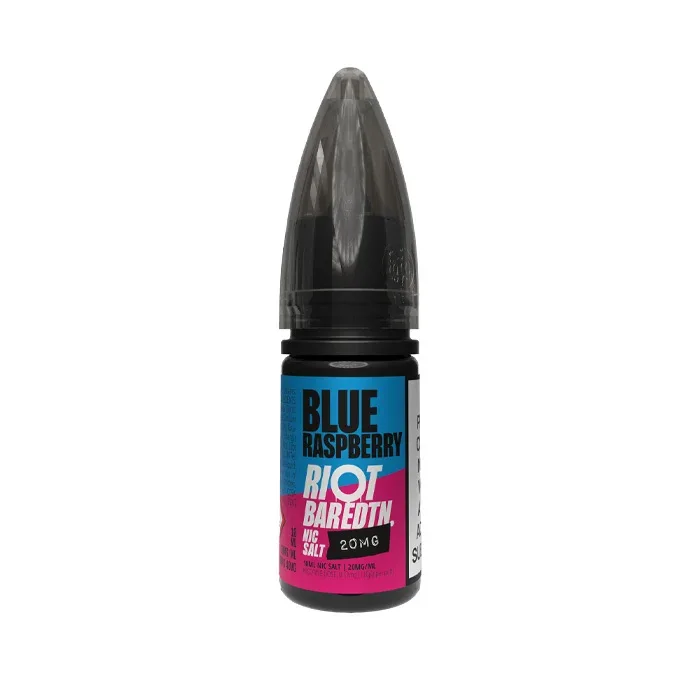 Riot Squad BAR EDTN Blue Raspberry 10ml Nic Salt E-Liquid