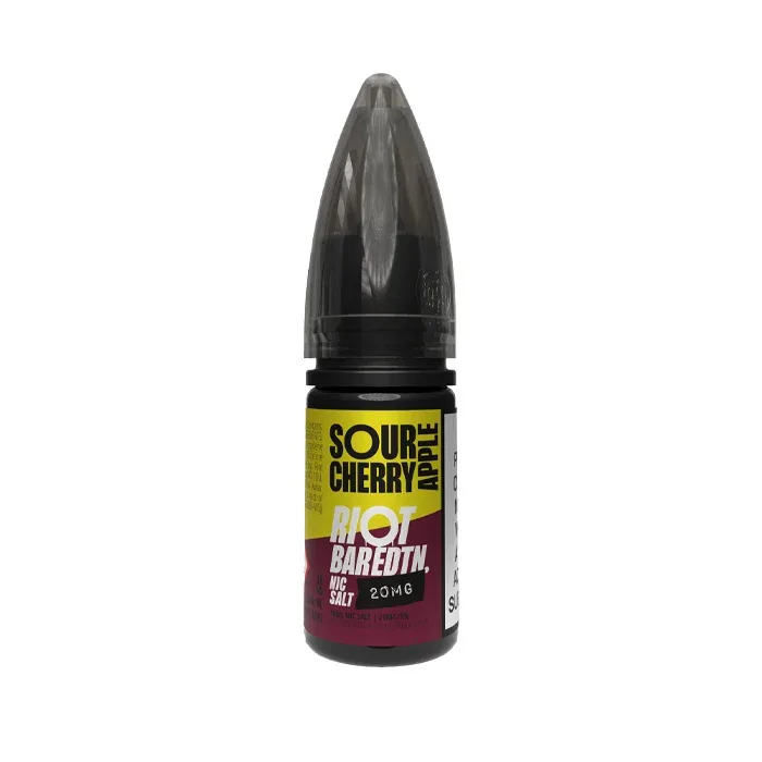 Riot Squad BAR EDTN Sour Cherry Apple 10ml Nic Salt E-Liquid