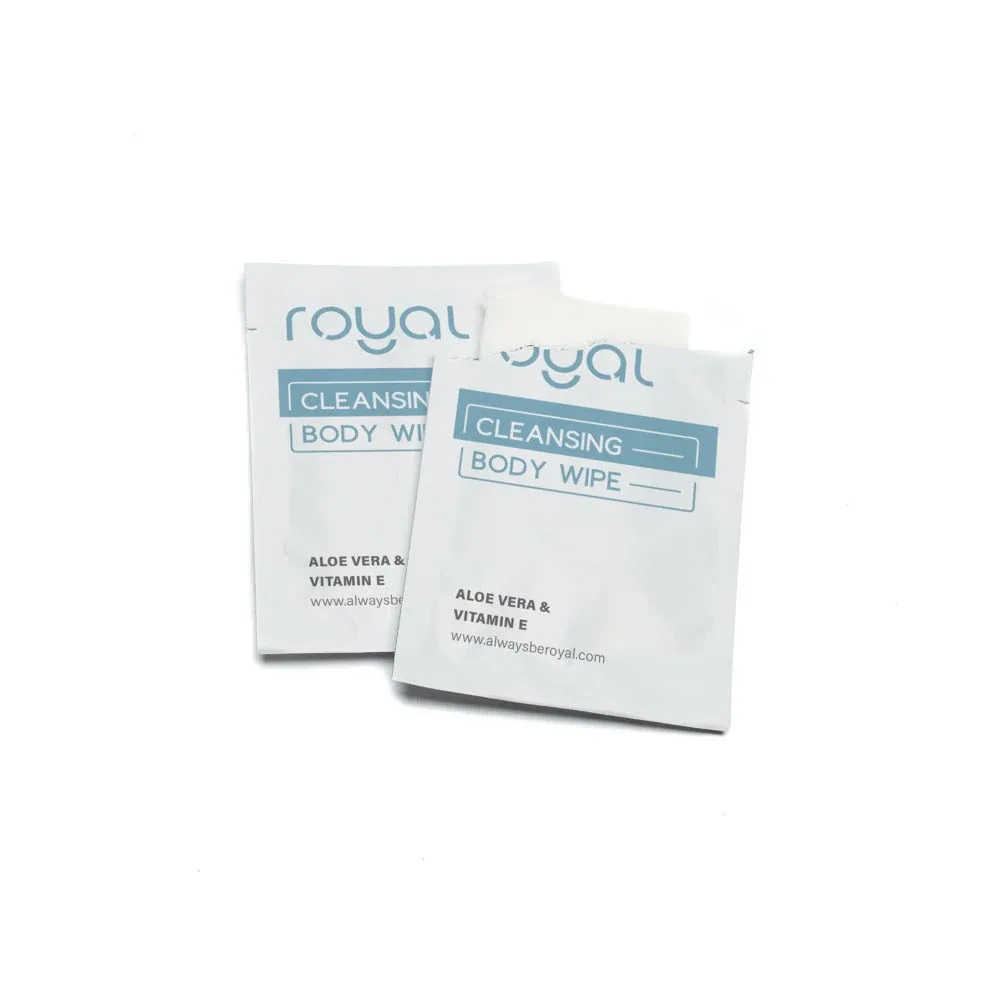 Royal Condom Intimacy Cleansing Wipes Box 30 Count - Image 2