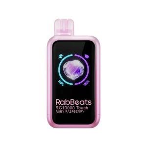 Ruby Raspberry RABBEATS RC10000 Touch Screen Vape