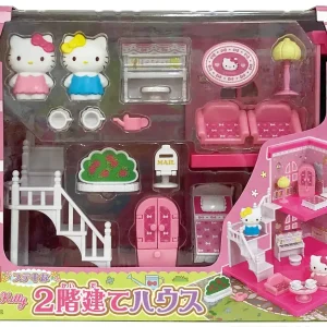 Sanrio Hello Kitty 2-Story House Official Japan Toy Set