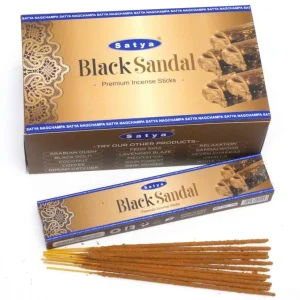 Satya Incense Black Sandal