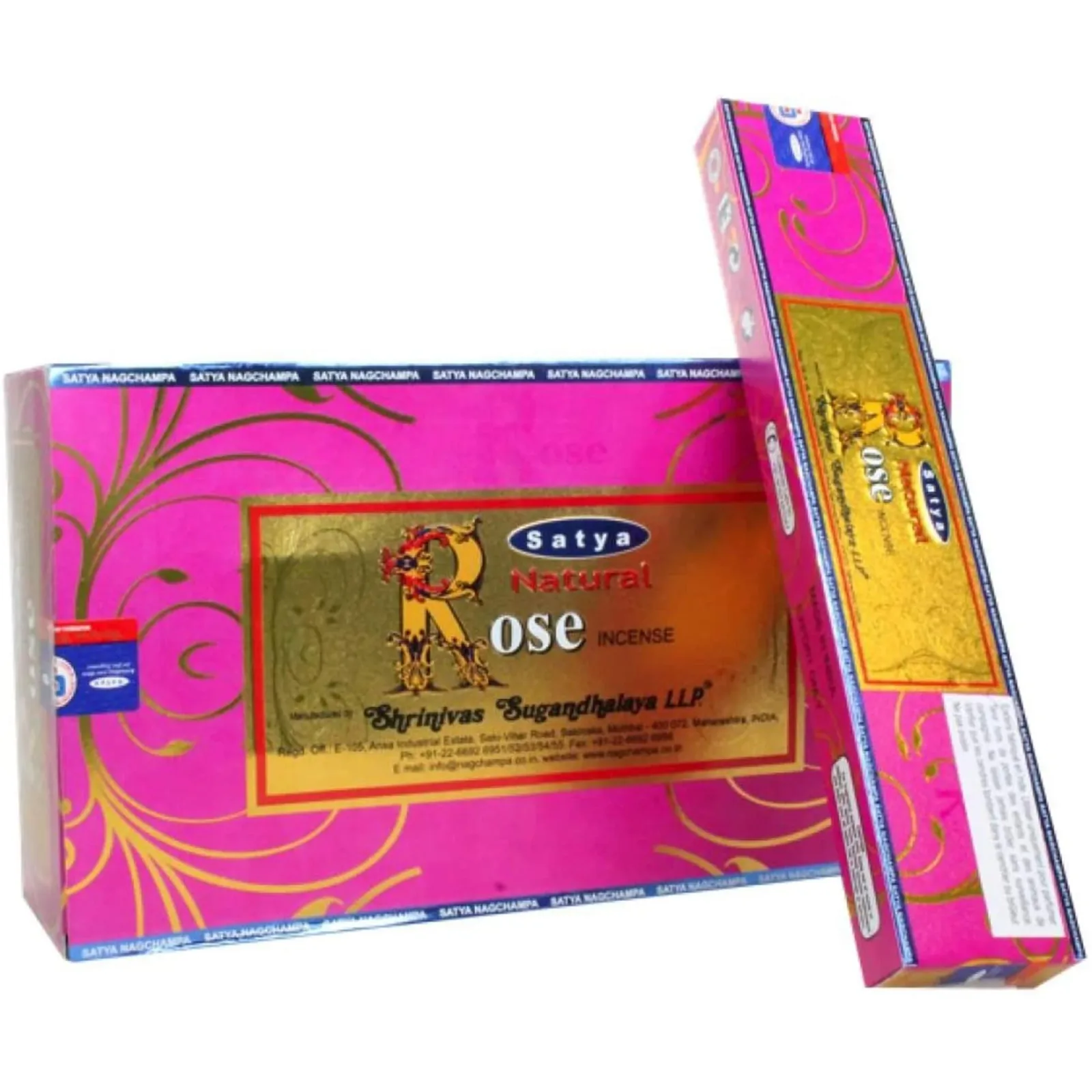 Satya Incense Natural Rose