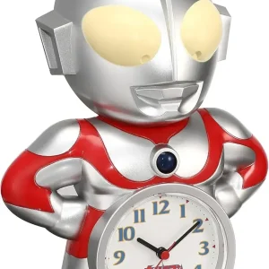 Seiko Ultraman Character Talking Analog Alarm Clock - High Performance