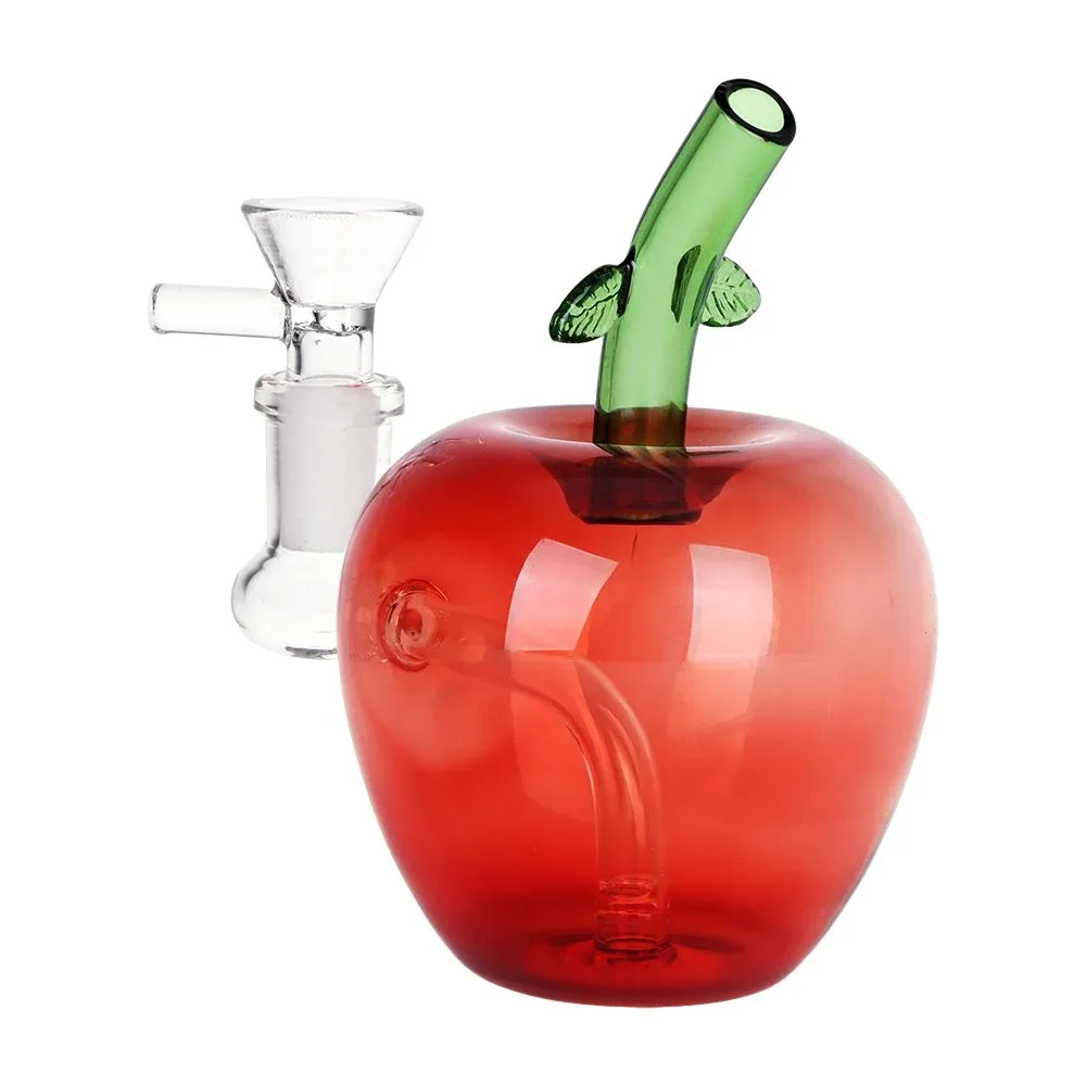 SeshGear Poison Apple Glass Water Pipe - 4.75" / 14mm F - Image 2