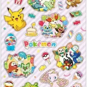 Showa Note Pokemon Holographic Sticker, Glitter & Glossy Decal