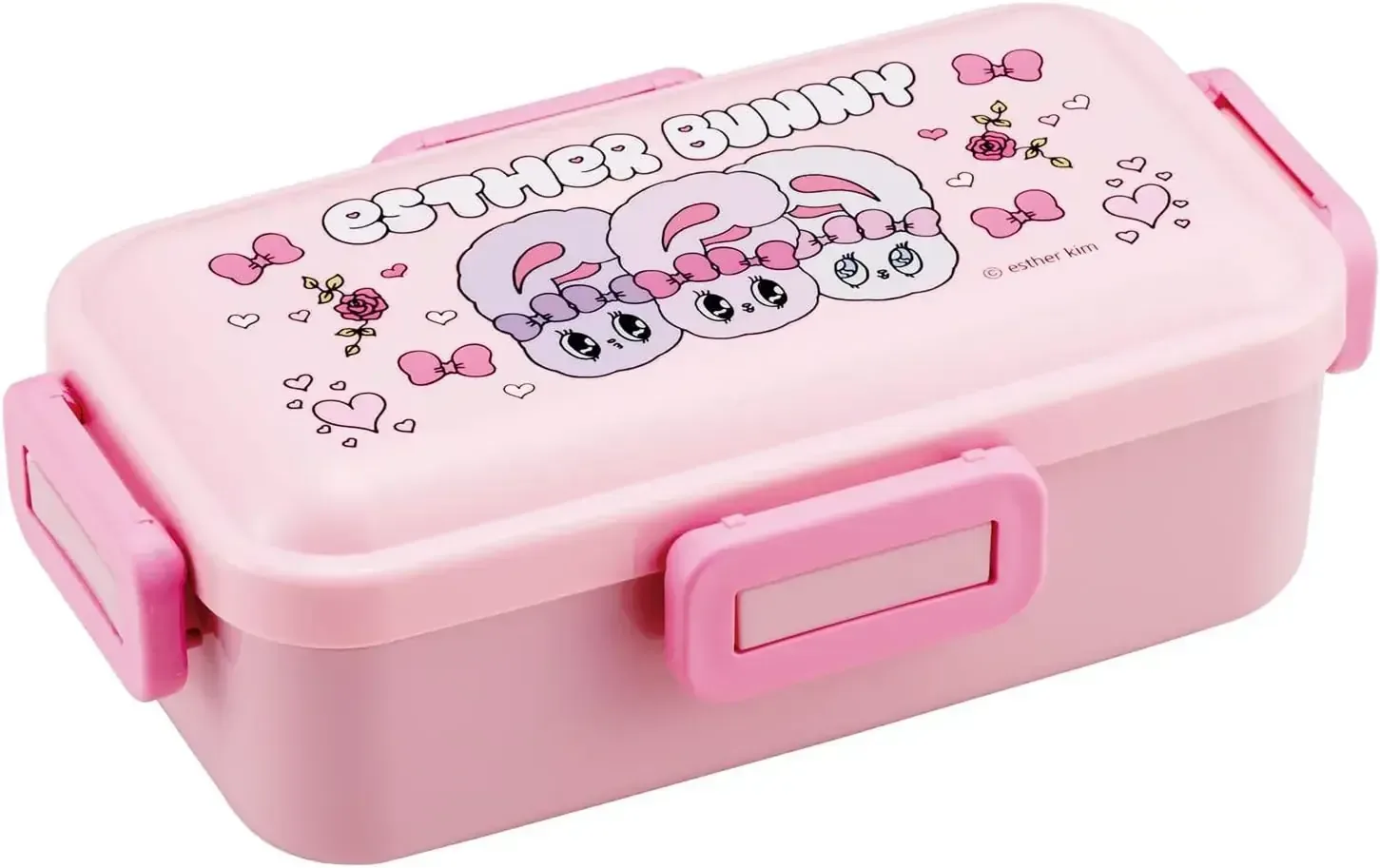 Skater Fluffy Single-Tier Bento Box 530ml Dishwasher Microwave Safe