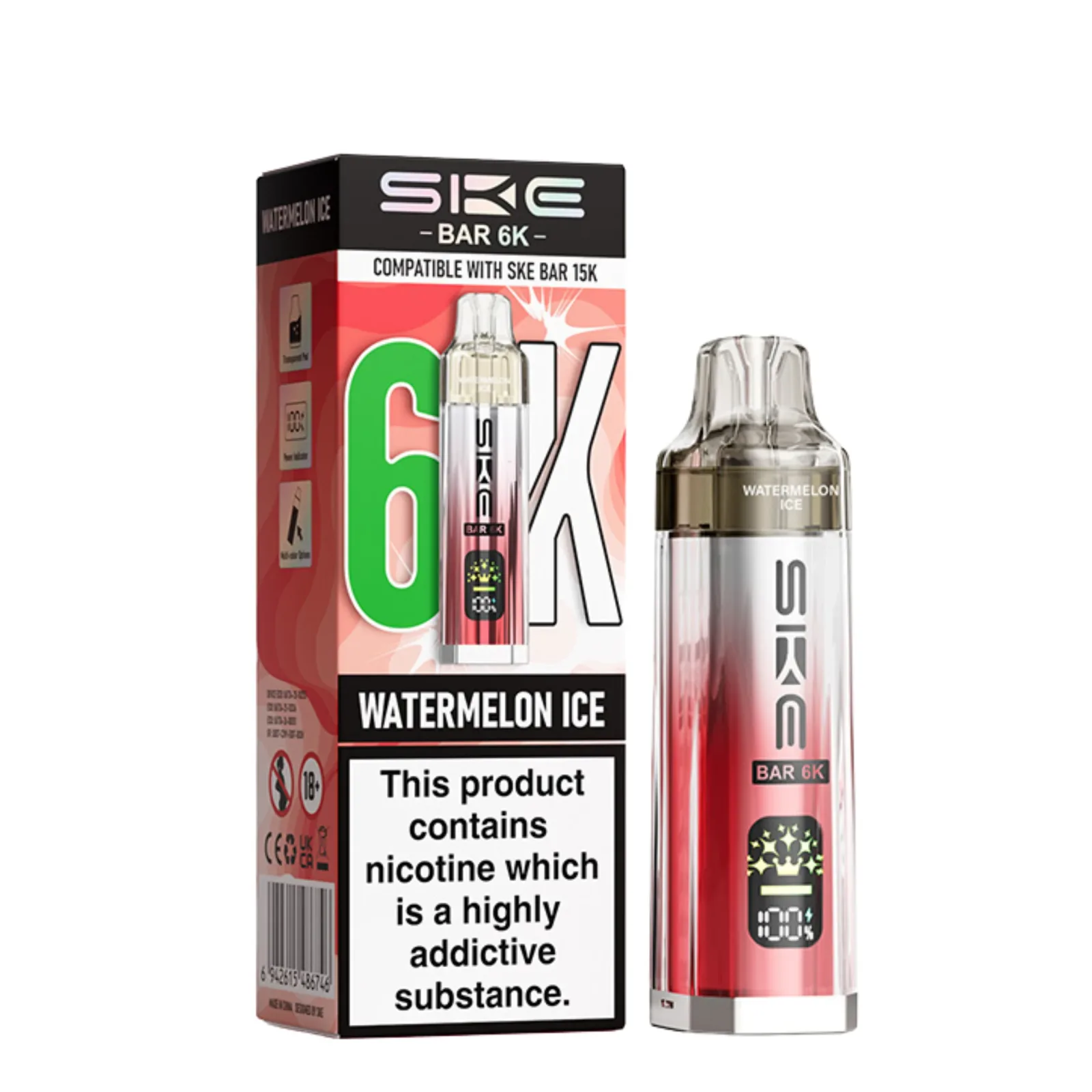 SKE Bar 6k Prefilled Vape Kit