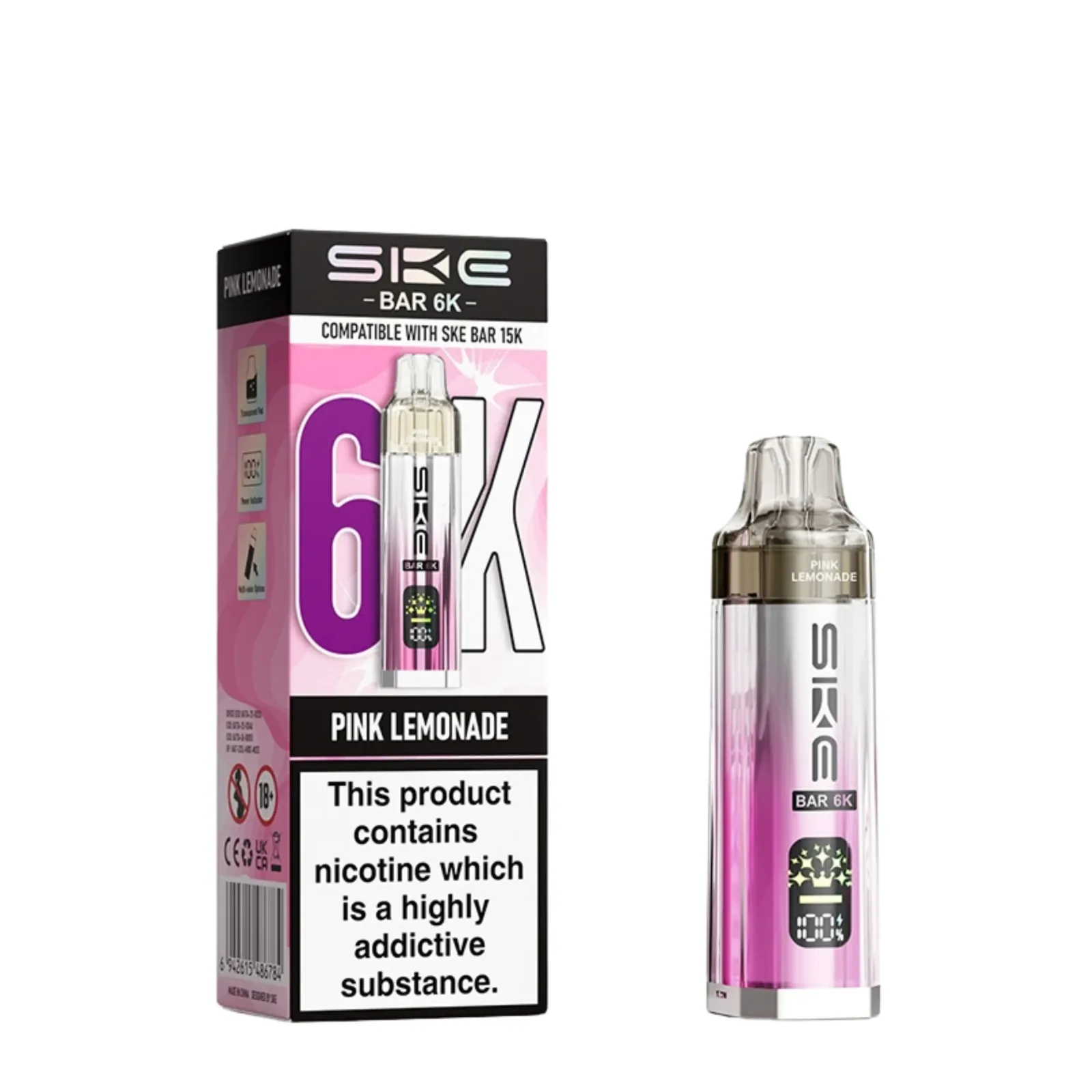 SKE Bar 6k Prefilled Vape Kit - Image 2