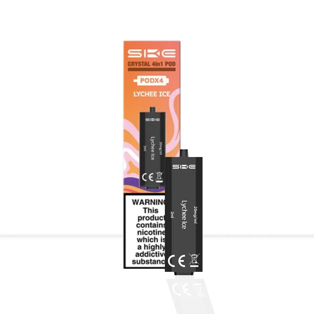 SKE Crystal 4in1 Lychee Ice Vape Pods