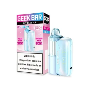 Sky Blue Ice Geek Bar Mate 60K Vape Kit