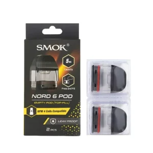 SMOK Nord 6 Empty Replacement Pods