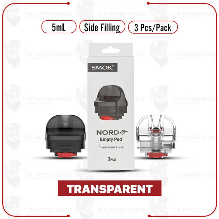 SMOK NORD GT Empty Replacement Pod - 3PK