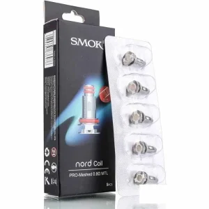 Smok Nord Pro Replacement Coils Meshed 0.9 Mtl 5/Pk